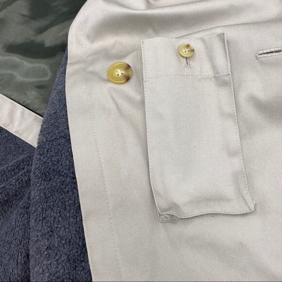 Nautica Men's Long Trench Coat Sz 42R tag not attached, was too big so reposhing - Picture 10 of 10